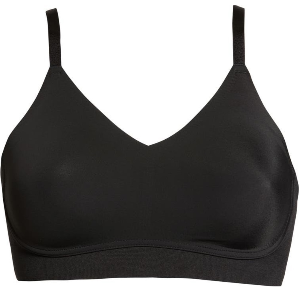 True & Co True Body Triangle Adjustable Strap Soft Form Band Wireless Bra